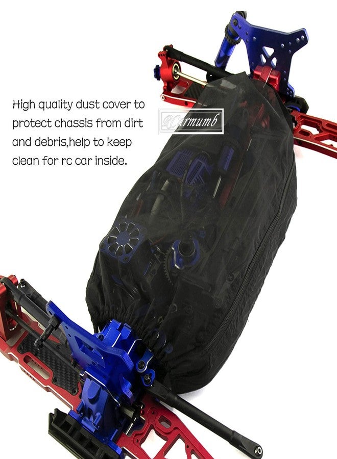 RCarmumb Chassis Guard Dirt Dust Resist Cover for 1/8 Sledge Monster Truck #95076-4,RC Car Chassis Dust Cover, Mesh Cover, Waterproof Cover, Chassis Dust - Image 3